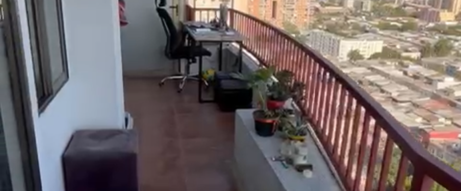 Departamento en Santiago sector Cumming & Mapocho